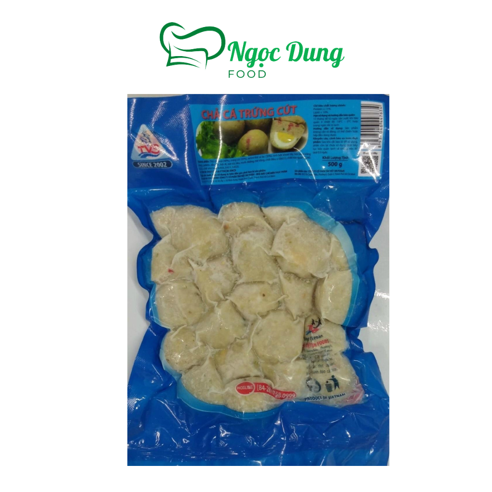 Chả cá trứng cút 500gr (giao tphcm)