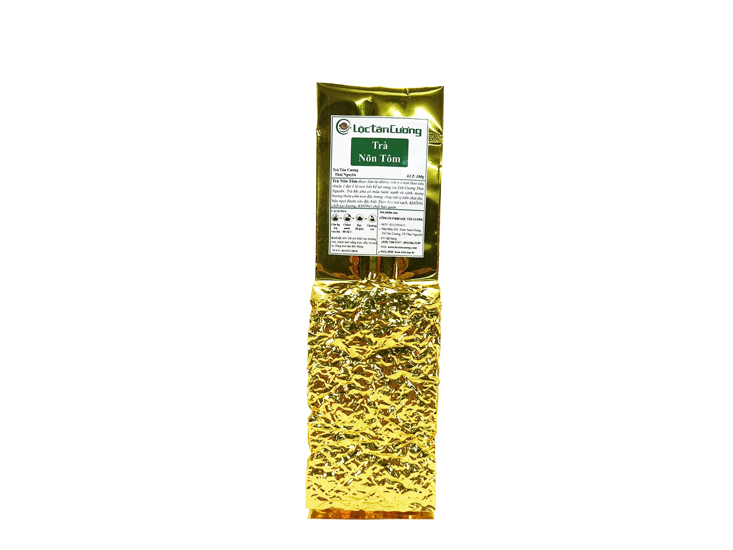Trà nõn tôm Thái Nguyên 100 gram