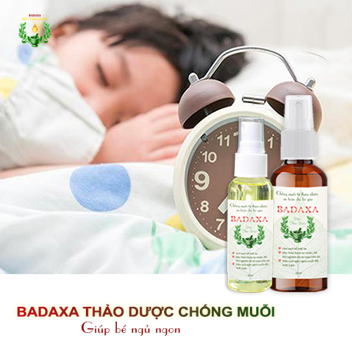Badaxa Thảo Dược Chống Muỗi Tự Nhiên - 50ml
