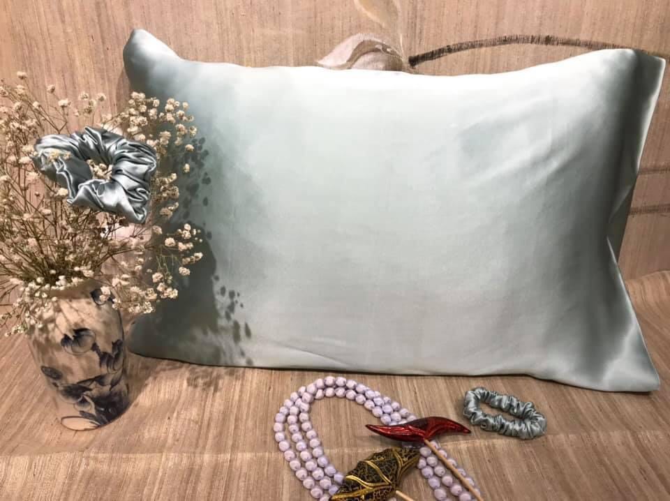 Vỏ gối lụa tơ tằm cao cấp