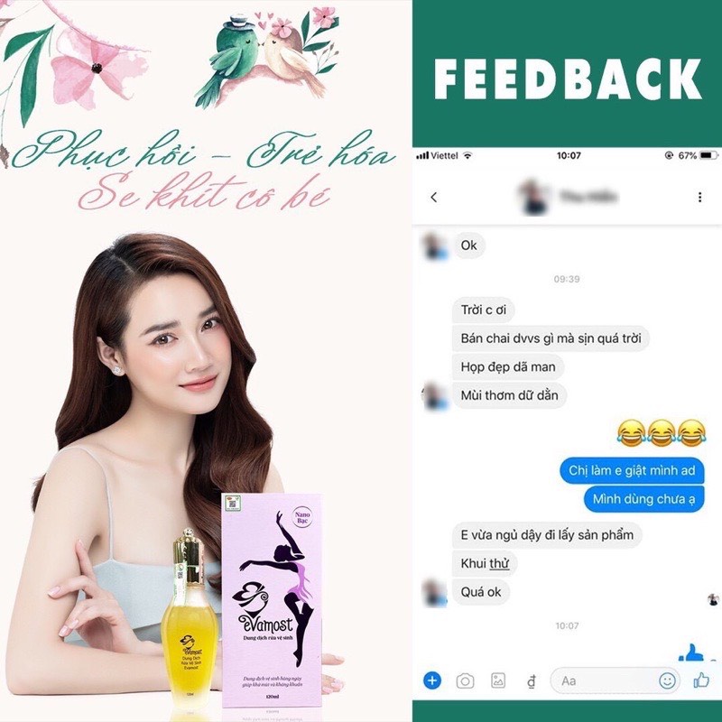 Dung Dịch Vệ Sinh Evamost nguyên Tem