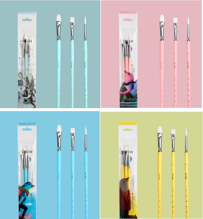 [HCM]CỌ VẼ HIMI BỘ 3 CÂY PASTEL