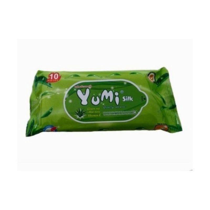 COMBO 10 GÓI KHĂN ƯỚT YUMI( 10 MIẾNG)