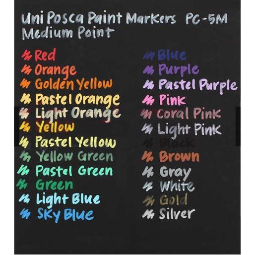 Bút Uni - POSCA chuyên vẽ Giầy Túi Áo [1M] [BÚT VẼ GIẦY] [SIÊU TIẾT KIỆM]