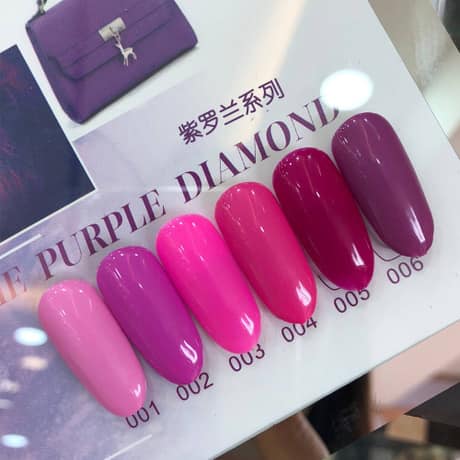 [HCM]Sơn gel AS - màu hồng tím mã VL
