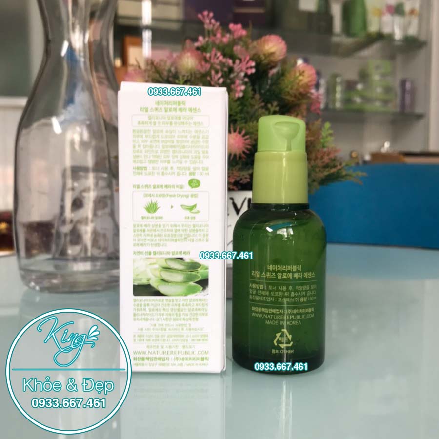 [HCM]Nature Republic Real Squeeze Aloe Vera Essence
