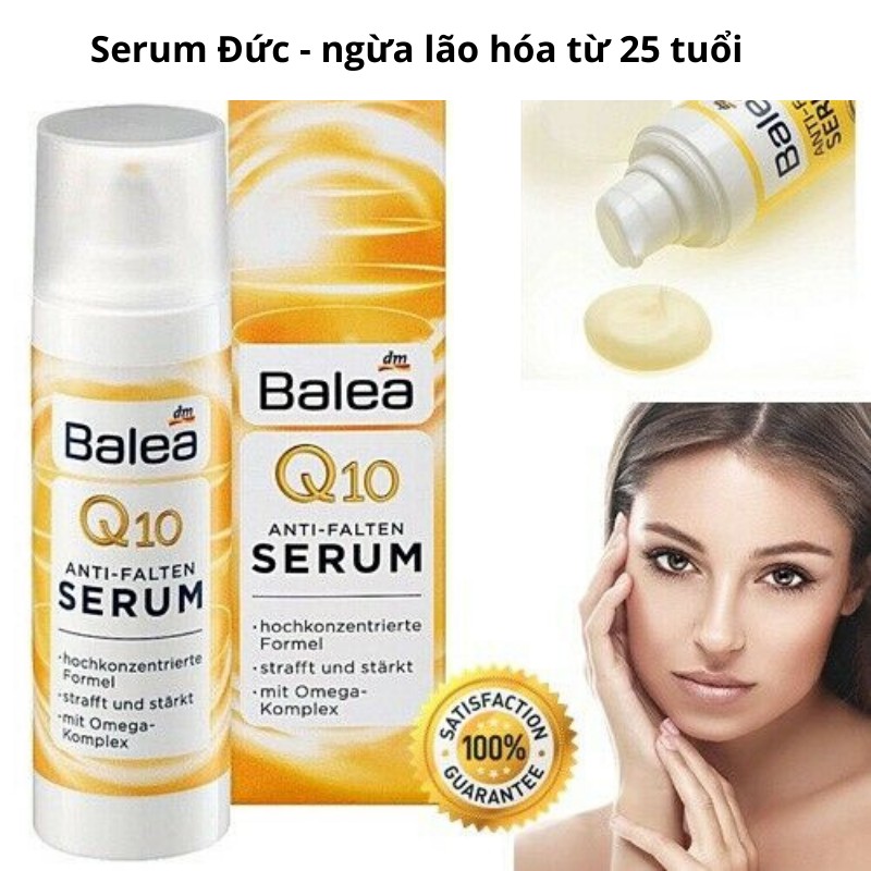 Serum Balea Q10 Giảm Mờ Nếp Nhăn, 30ml