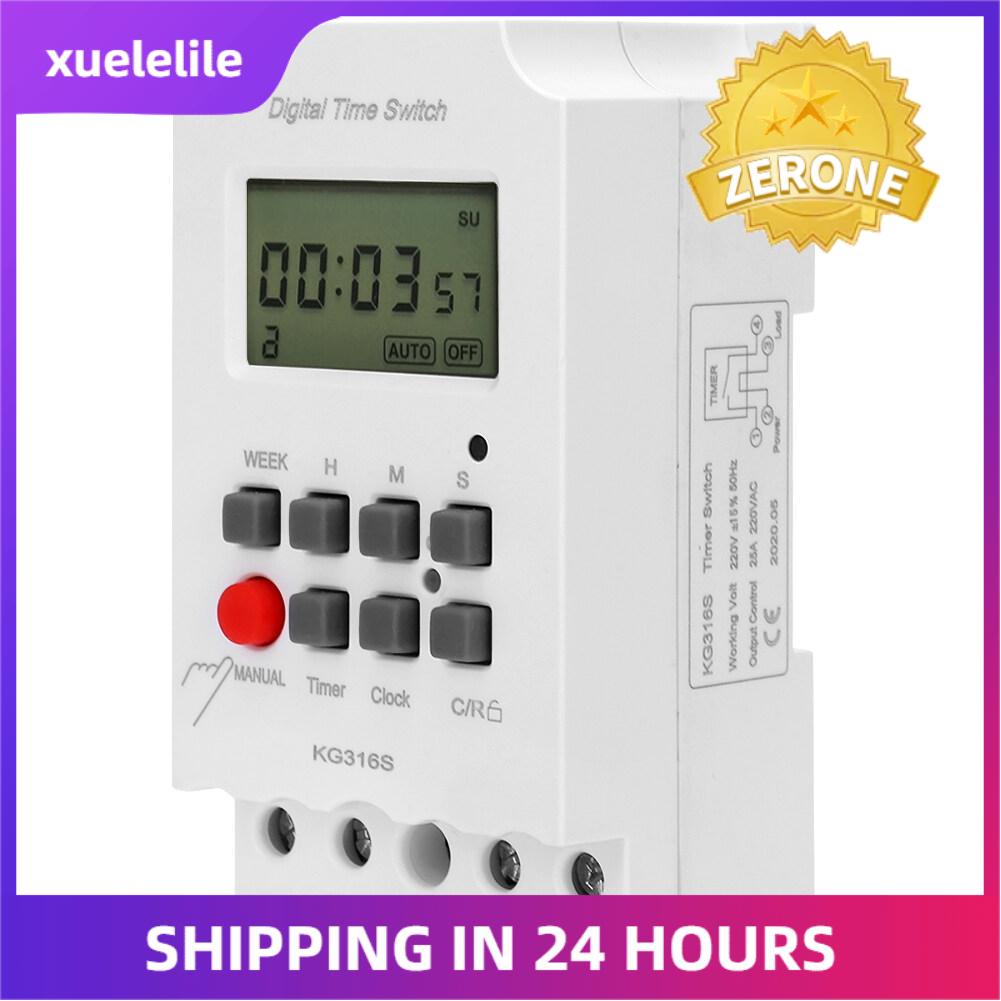 Digital Time Switch Timer Switch 32 Groups KG316S For Advertising Signs Neon