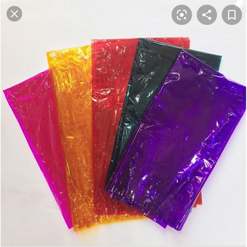 Combo 5 Tờ Bóng Kiếng Làm Lồng Đèn Trung Thu