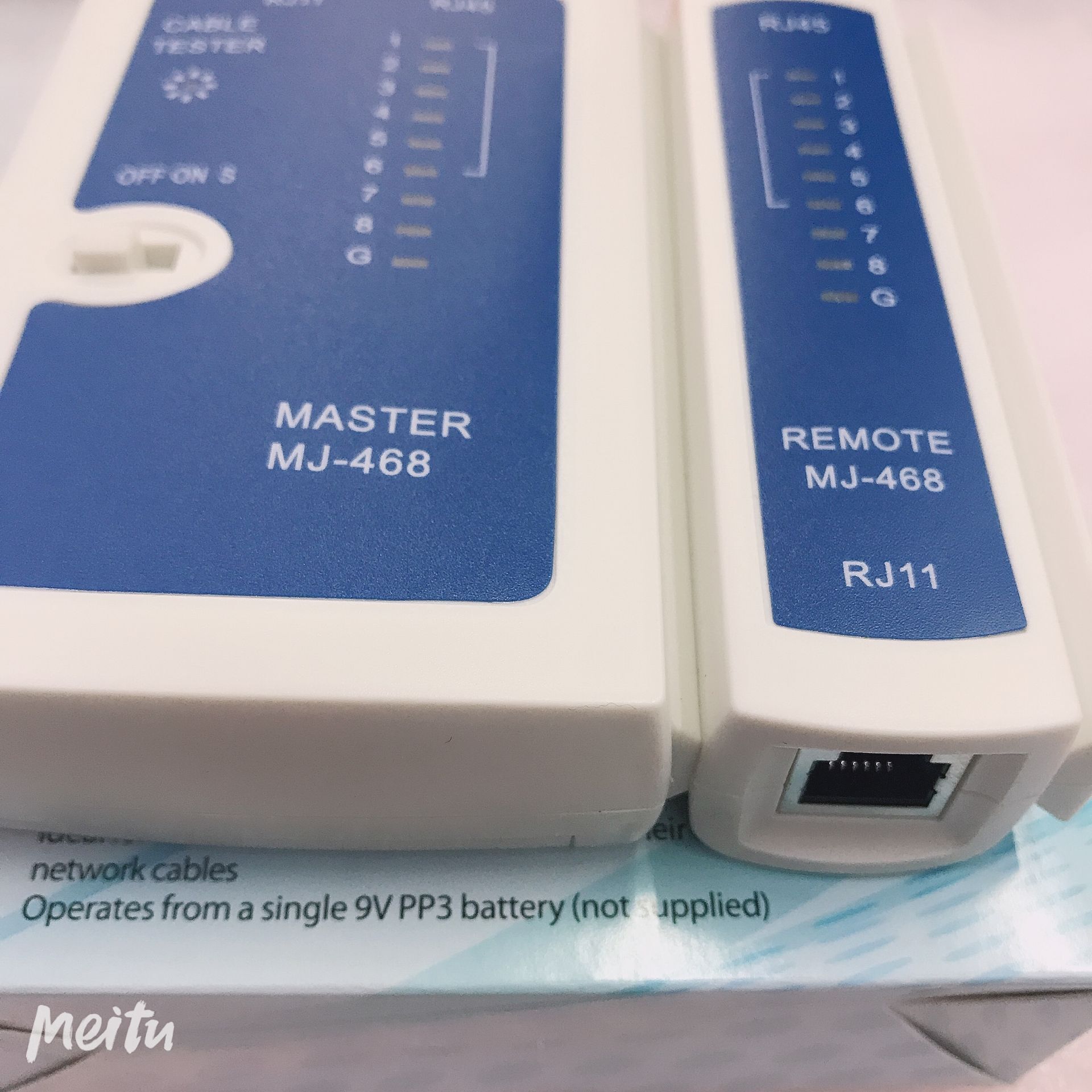[Tặng pin] Hộp test cable mạng RJ-45