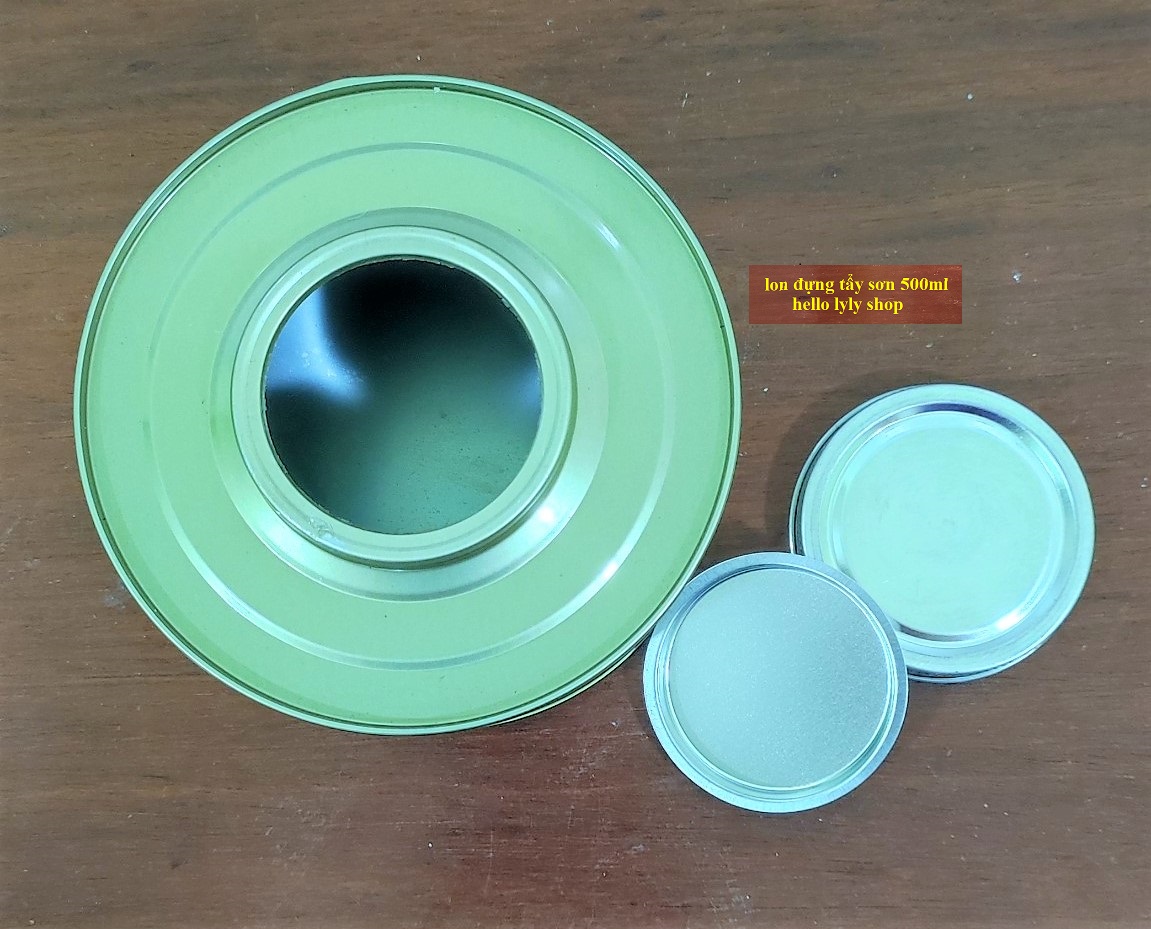 [COMBO 6 BỘ] LON THIẾC ĐỰNG TẨY SƠN - 0.5 LÍT