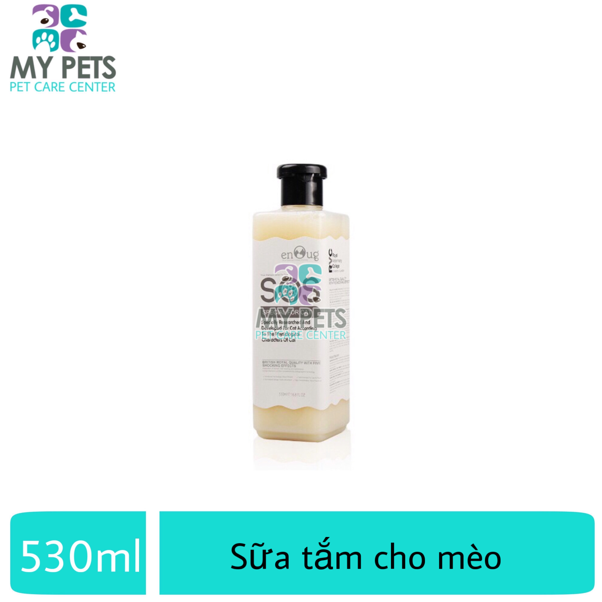 Sữa tắm SOS vàng chuyên dành cho mèo - Sữa tắm SOS vàng 530ml