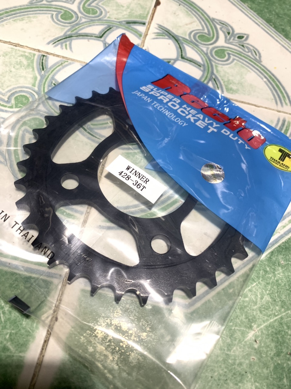 Dĩa 36T xe winner hiệu recto