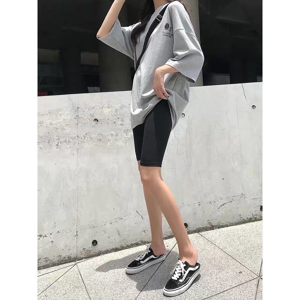 Quần legging lửng nữ lưng cao, legging lửng co giãn 4 chiều madela