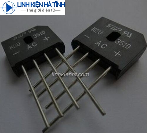 5 con CẦU DI ỐT 35A CẦU CHỈNH LƯU 35A KBU3510 35A 1000VCẦU DIODE