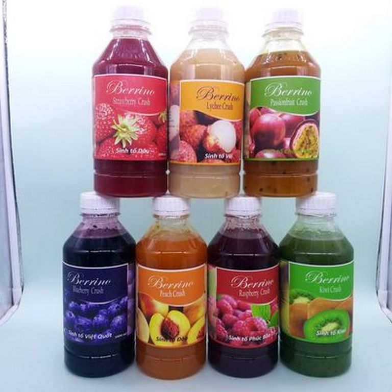 Sinh Tố Berino Vị Phúc Bồn Tử Lẻ 500ML