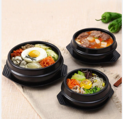 Korean Clay Pot/Rice Bowl Number 3 (14cm)