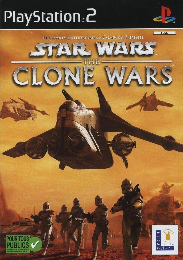 game ps2 star wars the clone war