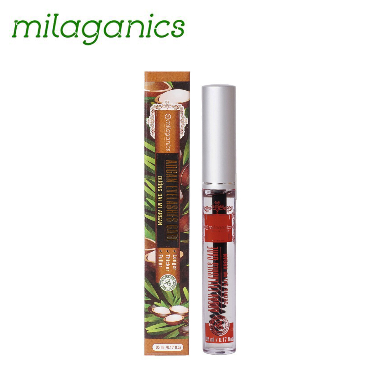 MASCARA DƯỠNG MI ARGAN MILAGANICS 5ML