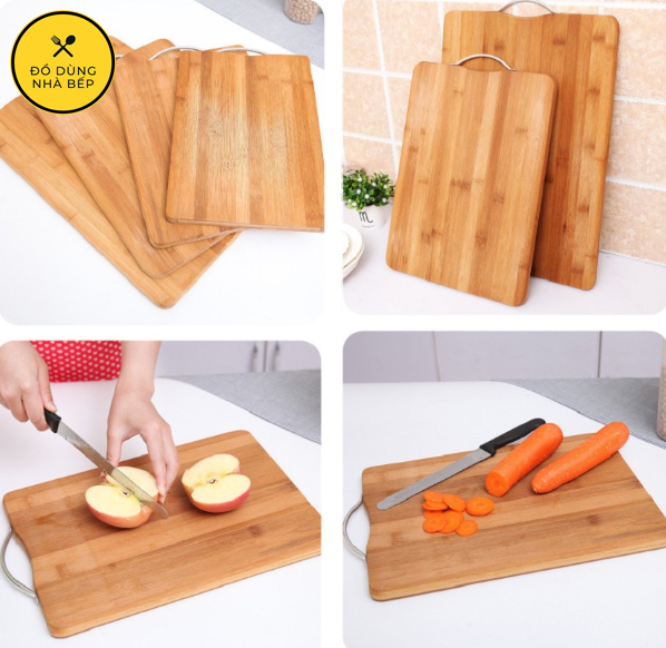 [HCM]Thớt gỗ hình chữ nhật 32x22cm