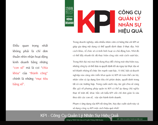 KPI - Công Cụ Quản Lý Nhân Sự Hiệu Quả