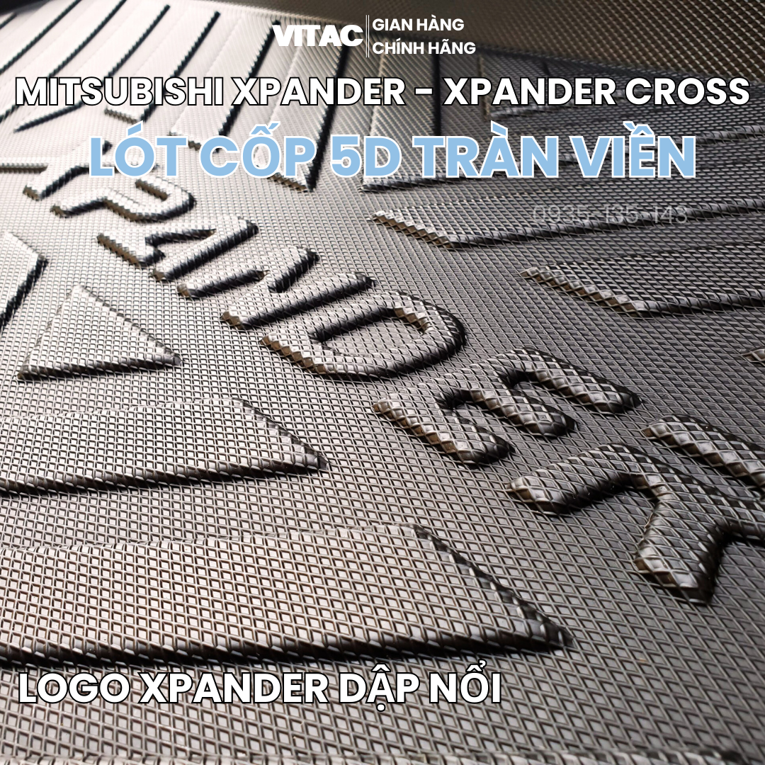 Lót cốp tràn viền Mitsubishi Xpander, Xpander cross 2018-2023