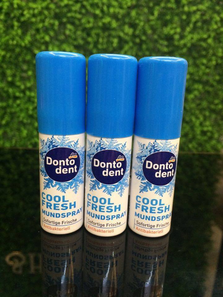 Xịt thơm miệng Dontodent Đức