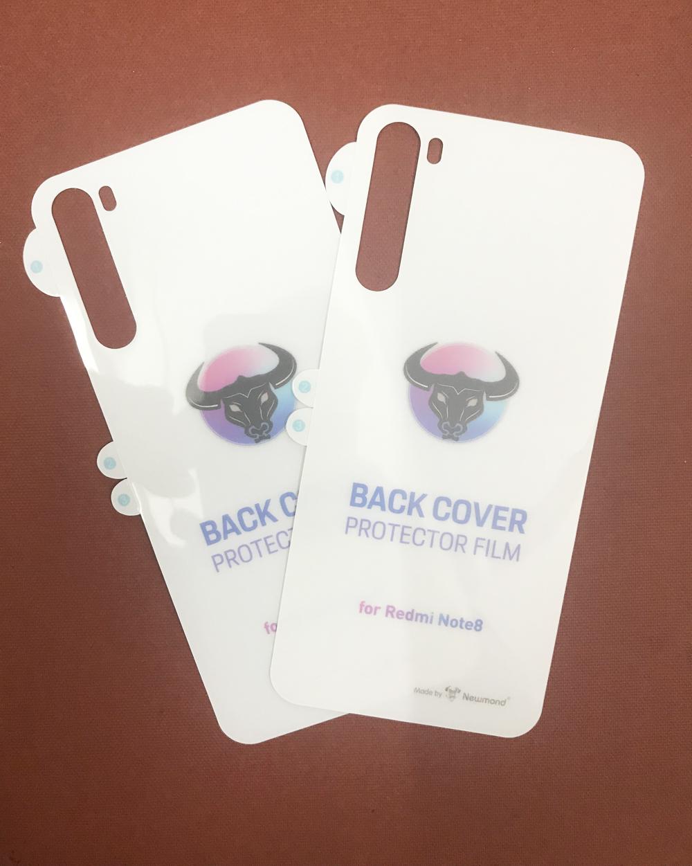 Miếng dán mặt lưng PPF cho Xiaomi Redmi Note 8 chống trầy xước tự phục hồi xước nhẹ