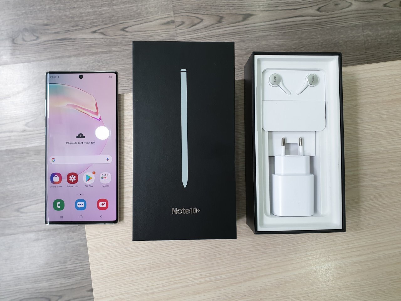 Phone Samsung Galaxy Note 10 plus 5g 2 SIM 12/256GB | | bundled accessories accessories genuine purchase at playmobile