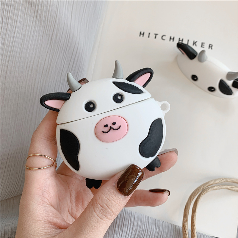 Case airpods 1/2 bò sữa đáng yêu