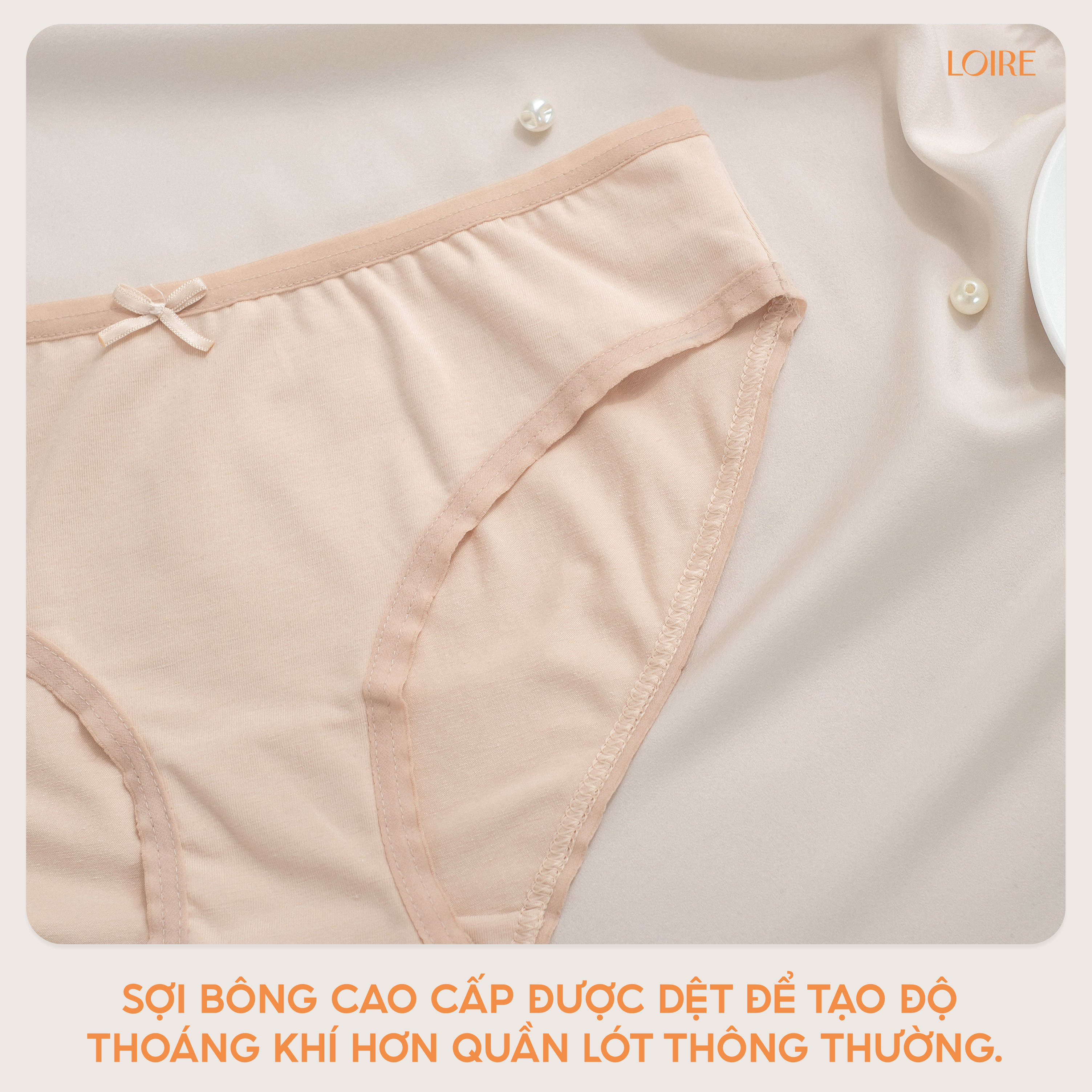 Quần Lót Cotton Cơ Bản Loirechic QLBK16