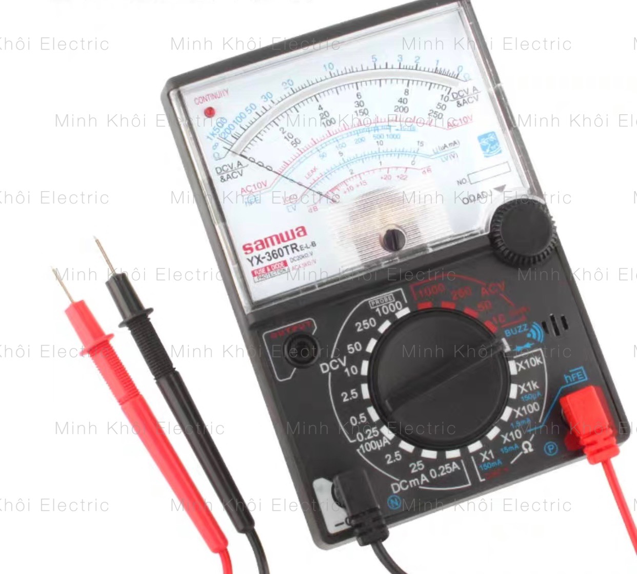 Đồng hồ vạn năng Samwa YX360-TRn tặng kèm pin,đồng hồ điện tử,máy đo vạn năng, đo điện,đồng hồ đa năng đo điện trở
