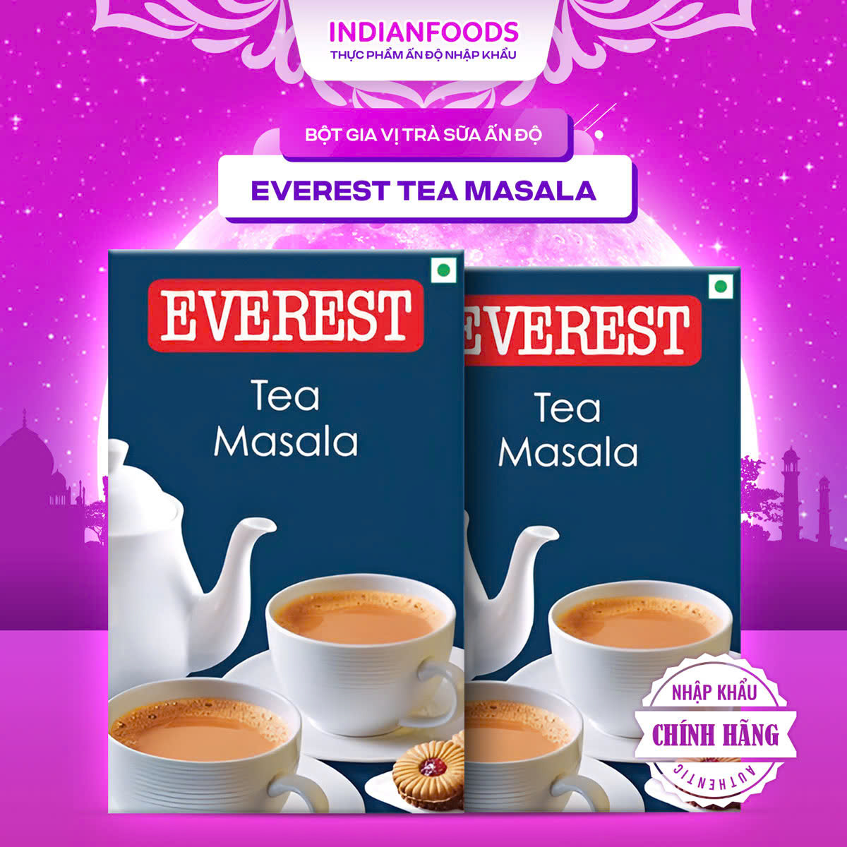 Bột gia vị trà Sữa Ấn Độ - Tea Masala Everest 50gr