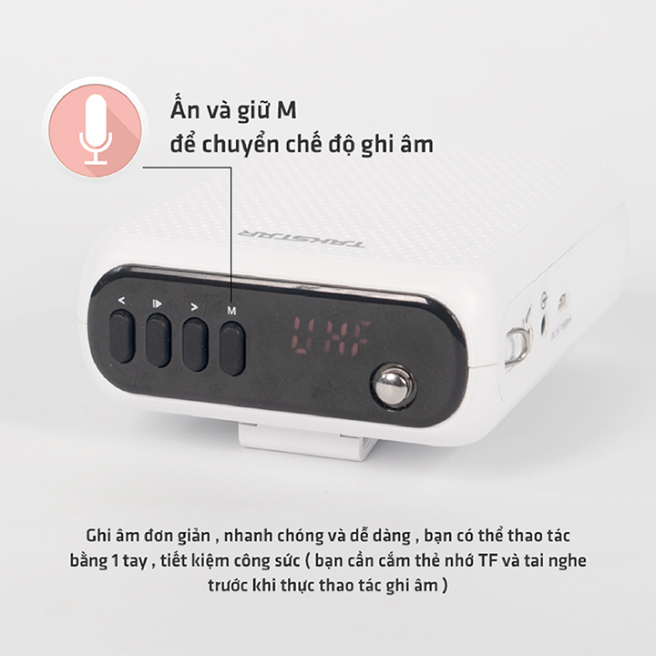 Máy trợ giảng Takstar E300W (không dây)