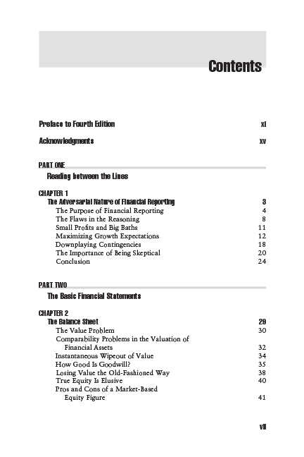 Financial Statement Analysis