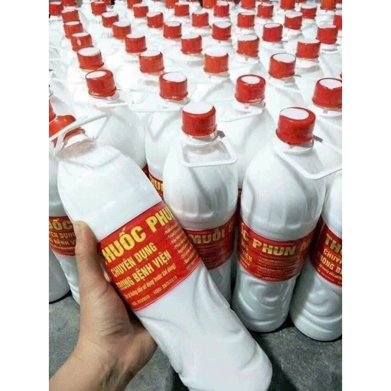 Thuốc phun muỗi sinh học pha sẵn chai 1.5 lít
