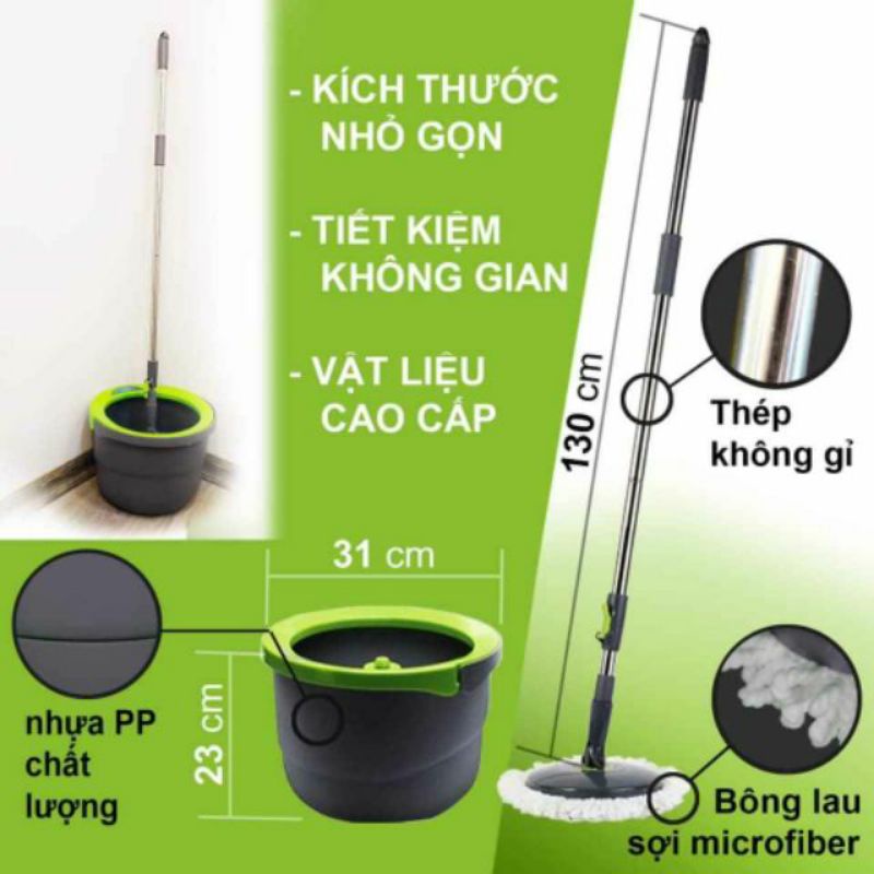 Bộ Chổi lau nhà Lock And Lock Etm498