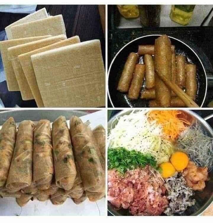 COMBO 4 GÓI BÁNH RAM HÀ TĨNH( BÁNH ĐA NEM) CHUẨN LOẠI 1.