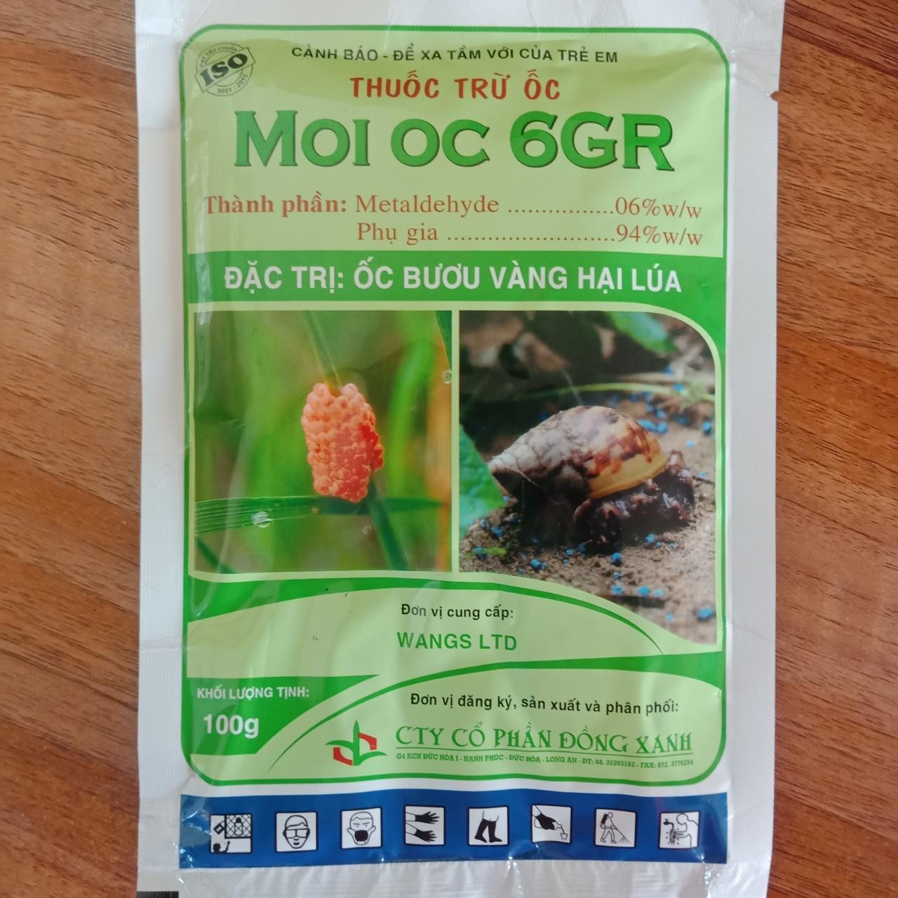 Thuốc trừ ốc Moi oc 6GR ,đặc trị ốc bươu vàng hại lúa