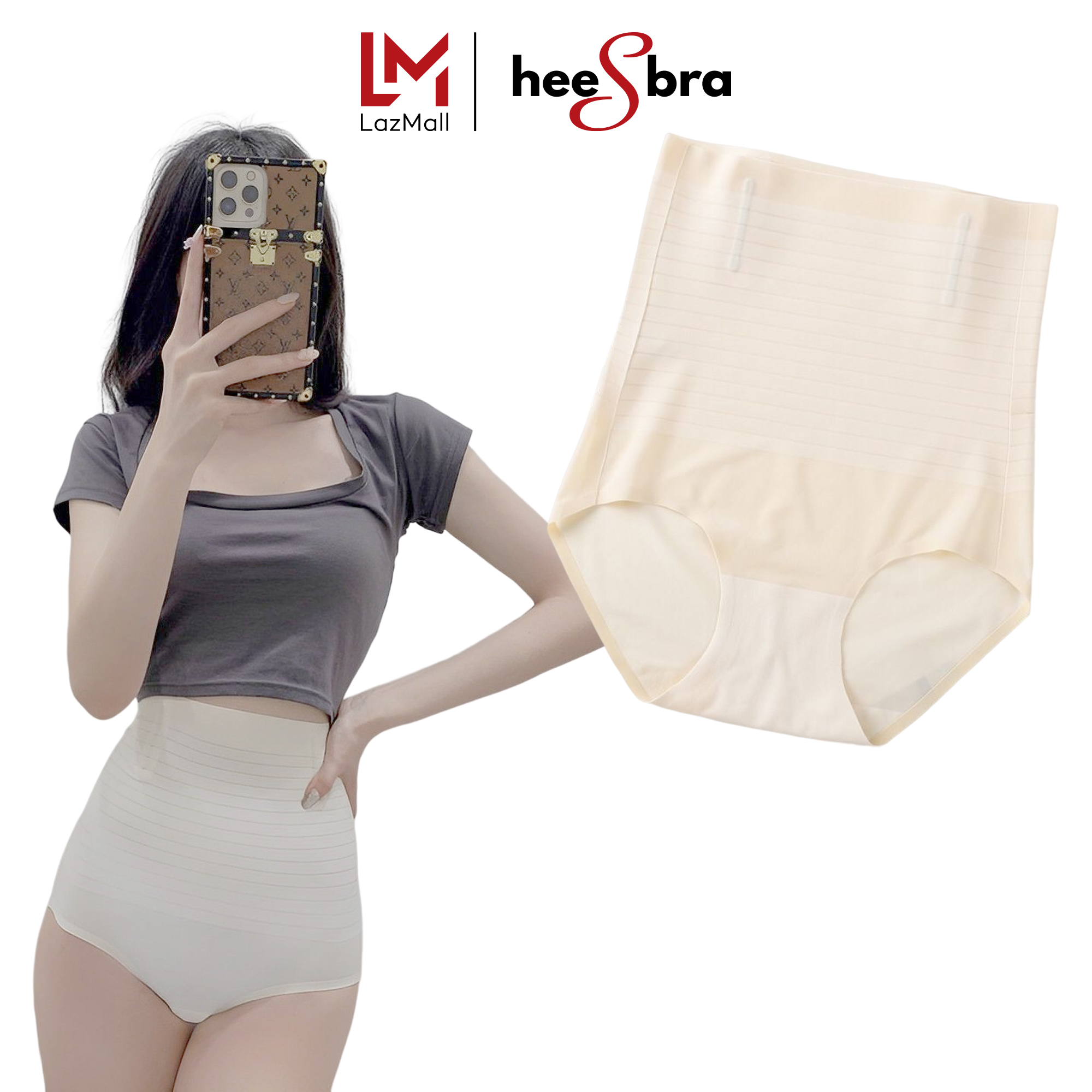 Quần Gen Nịt Bụng Giảm Mỡ Bụng Thon Eo HeeS1538