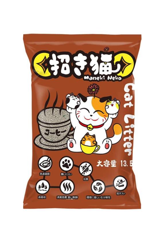 Cát vệ sinh cho mèo MANEKI NEKO cat litter 5L