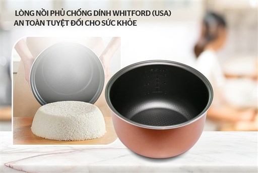 Nồi cơm điện 1.8L SUNHOUSE SHD8607W