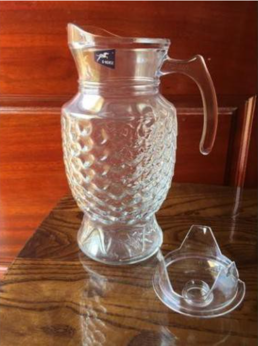 CA THỦY TINH 1.5 LÍT- BÌNH THỦY TINH 1.5L DÁNG VẨY CÁ
