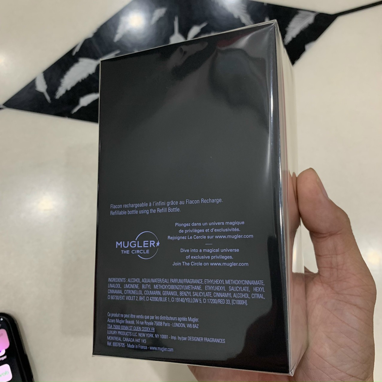 Nước Hoa Nam Mugler A Men 100ml full seal