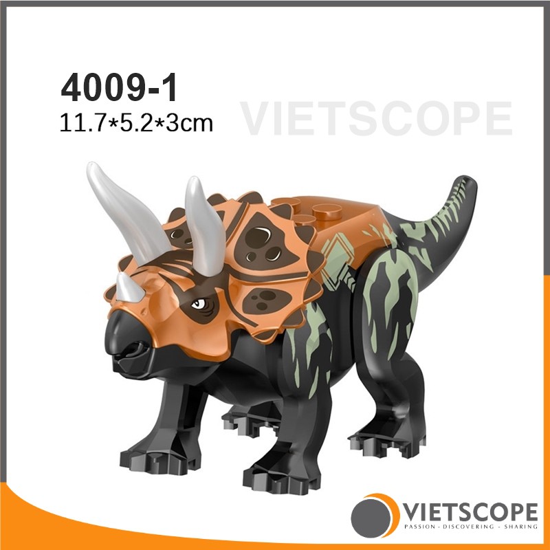 Lắp ráp khủng long Jurassic World - Non lego - 4009