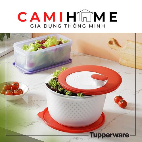 Dụng Cụ, Rổ Quay Rau Spinning Chef Tupperware Chuyên Dụng