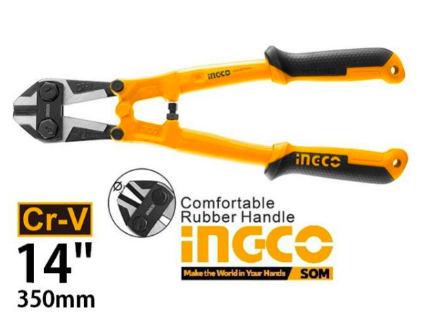 Kìm cộng lực kềm cắt ingco 350mm 14inch bolt cutter hbc0814