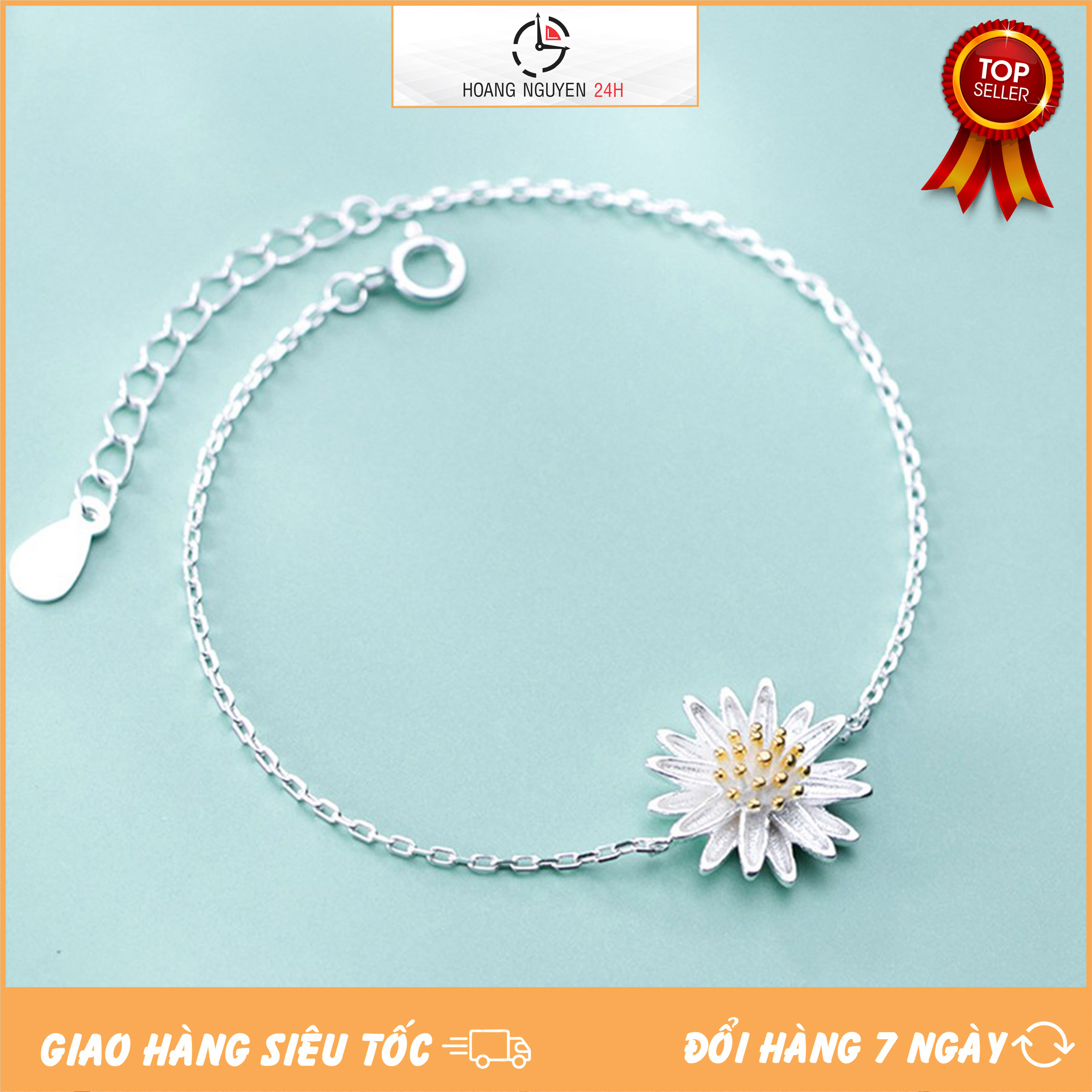 [HCM]Vòng Tay Hoa Cúc 78 Thời Trang Hot Trend