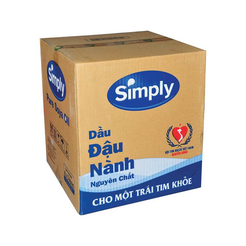 Dầu đậu nành Simply 5L,2L