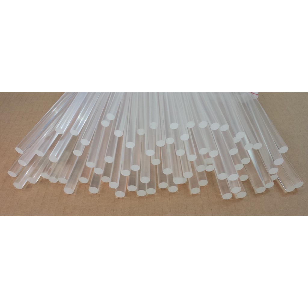 Combo 100 Keo Cây Silicon Keo nến Lớn/Nhỏ (Trong)